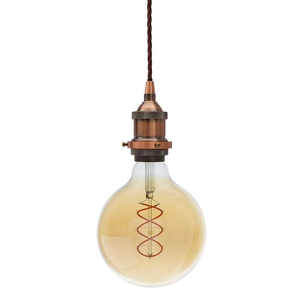 Antique Copper Pendant Bulb Holder - Bilden Home & Hardware Market