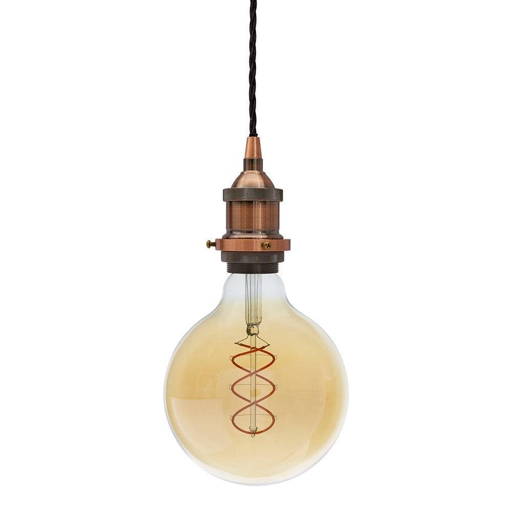 Antique Copper Pendant Bulb Holder - Bilden Home & Hardware Market