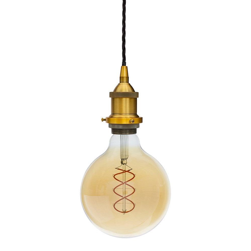 Antique Gold Pendant Bulb Holder - Bilden Home & Hardware Market