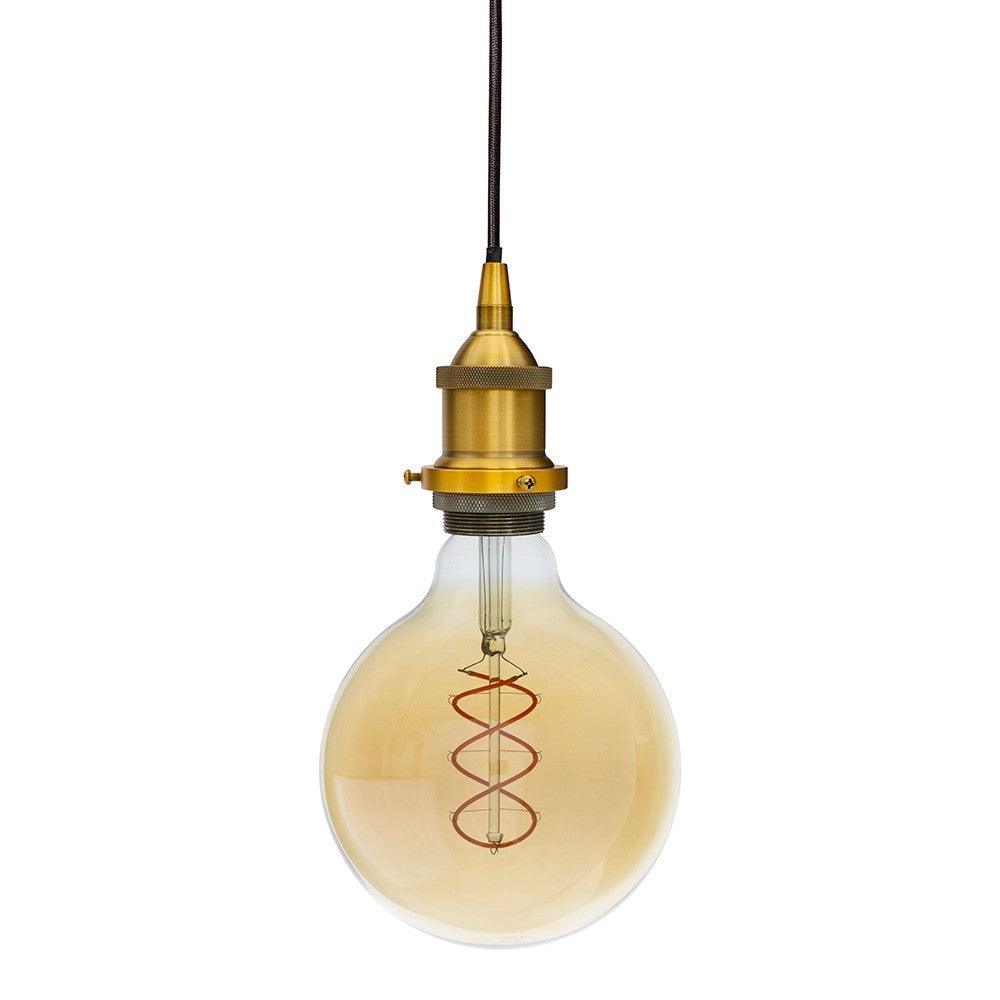 Antique Gold Pendant Bulb Holder - Bilden Home & Hardware Market