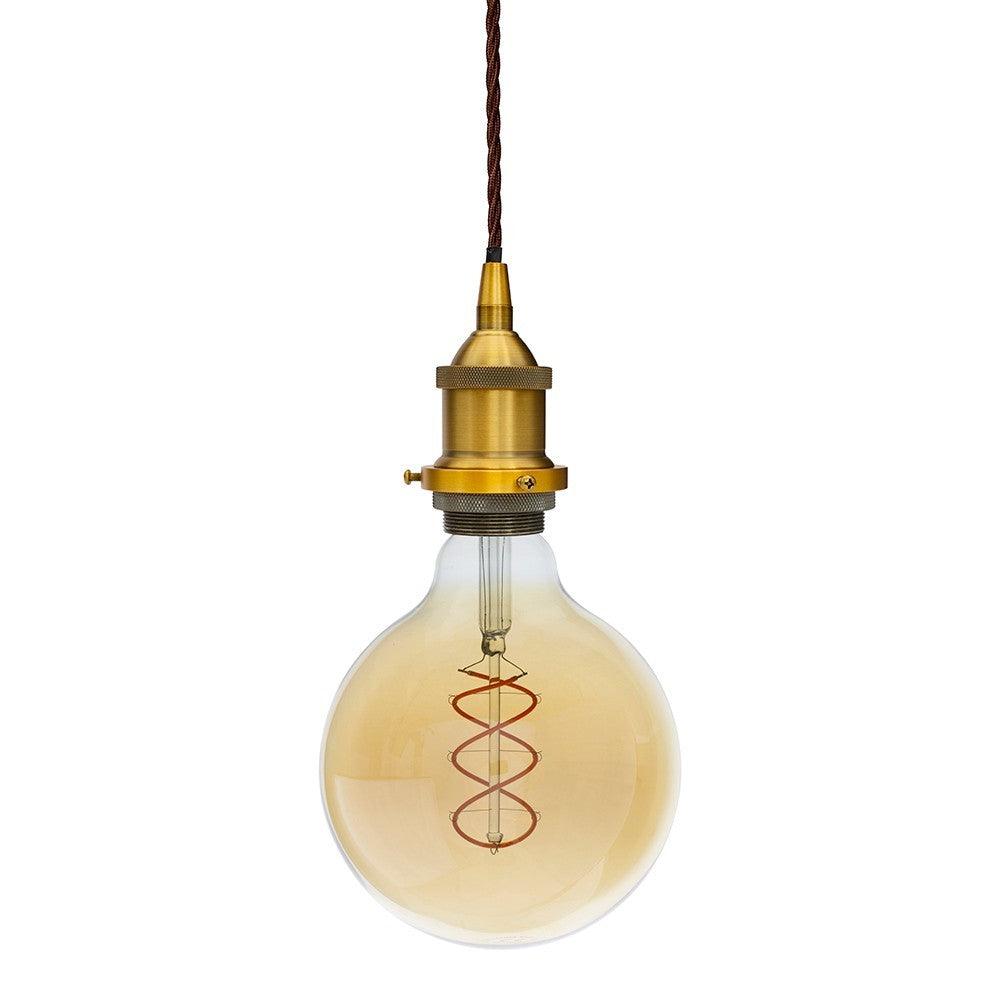 Antique Gold Pendant Bulb Holder - Bilden Home & Hardware Market