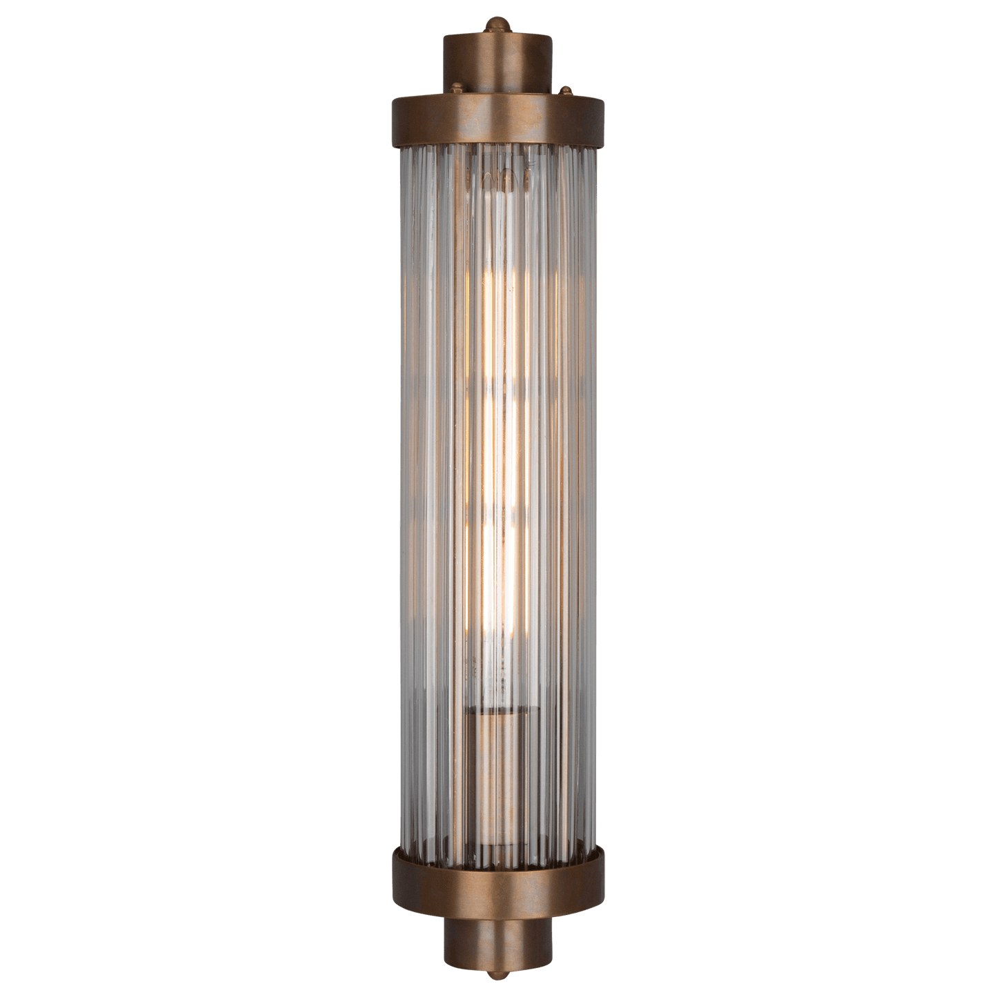 Art Deco Brass Bathroom Wall Light - Bilden Home & Hardware Market