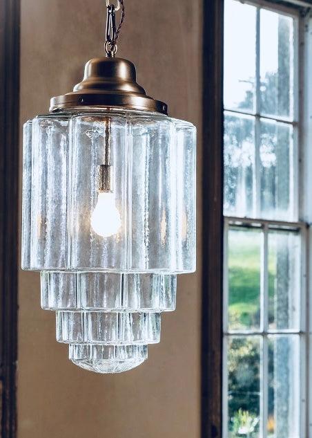 Art Deco Schoolhouse Pendant Light - Bilden Home & Hardware Market