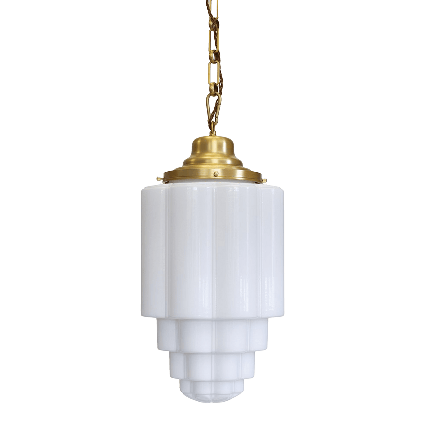 Art Deco Schoolhouse Pendant Light - Bilden Home & Hardware Market