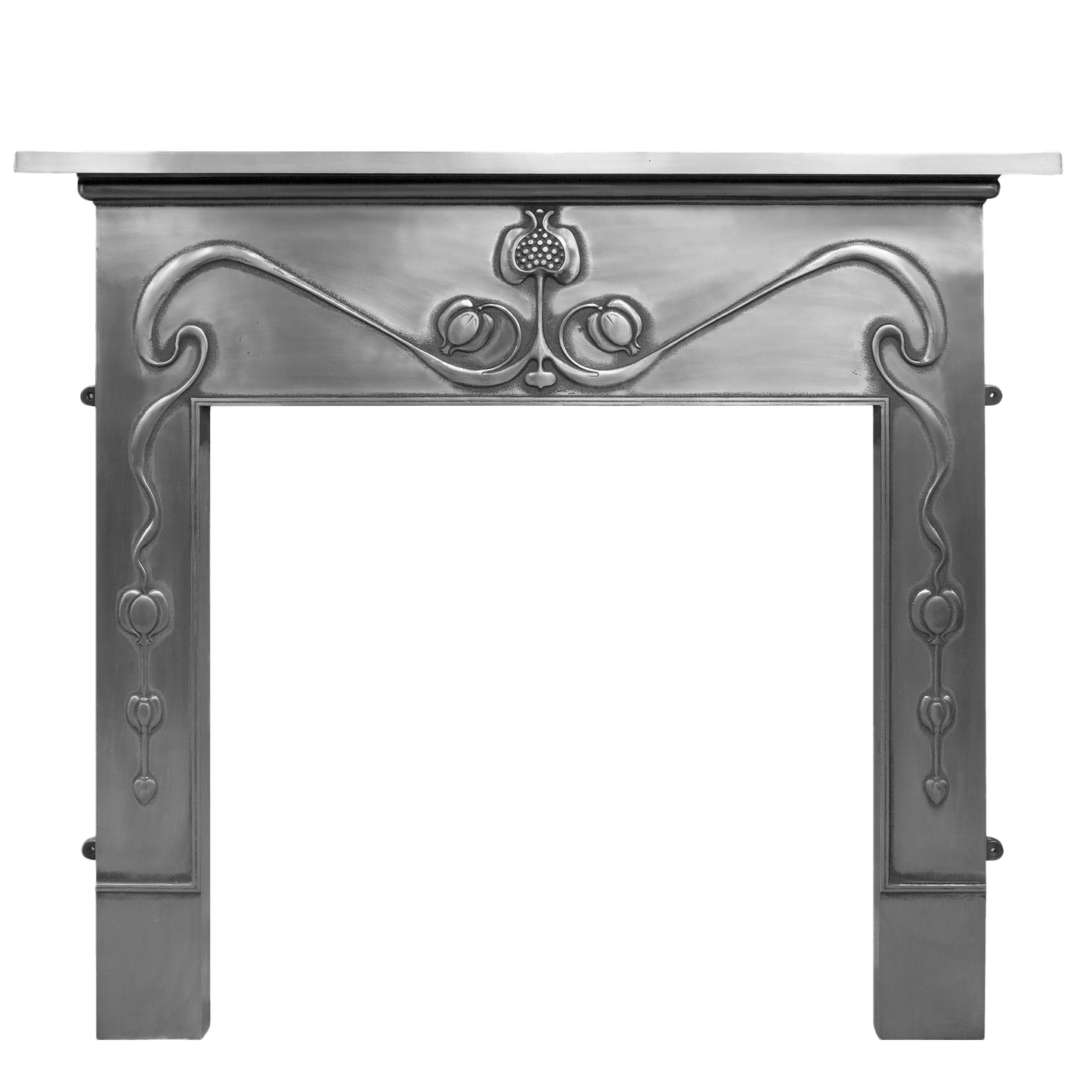 Art Nouveau Cast Iron Fireplace Surround - Bilden Home & Hardware Market