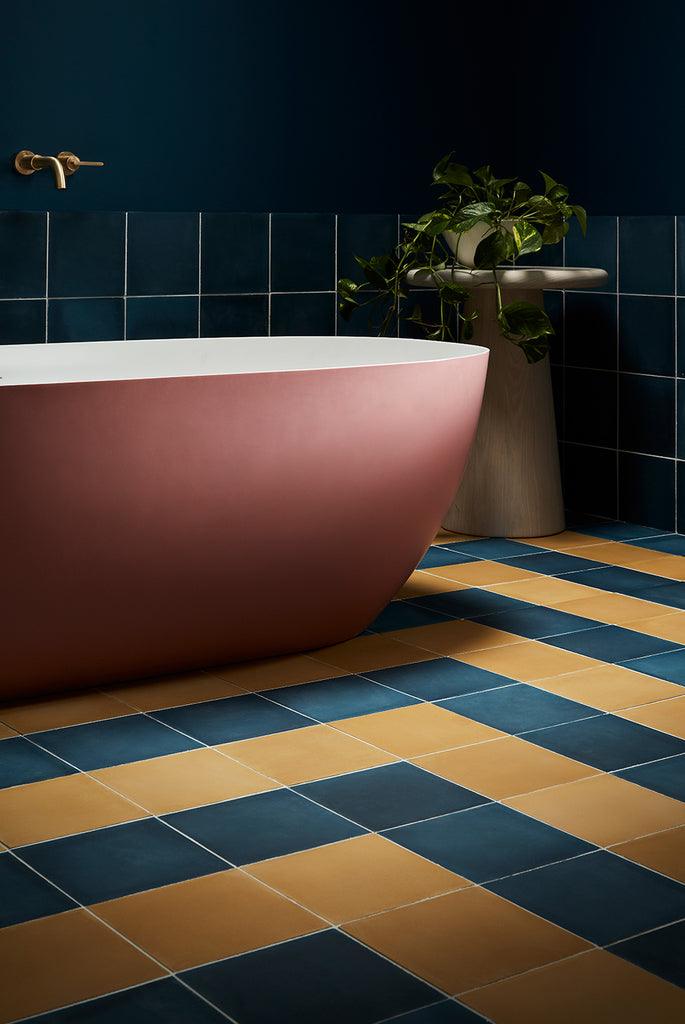 Bassoon Yellow Square Tiles - Bilden Home & Hardware Market