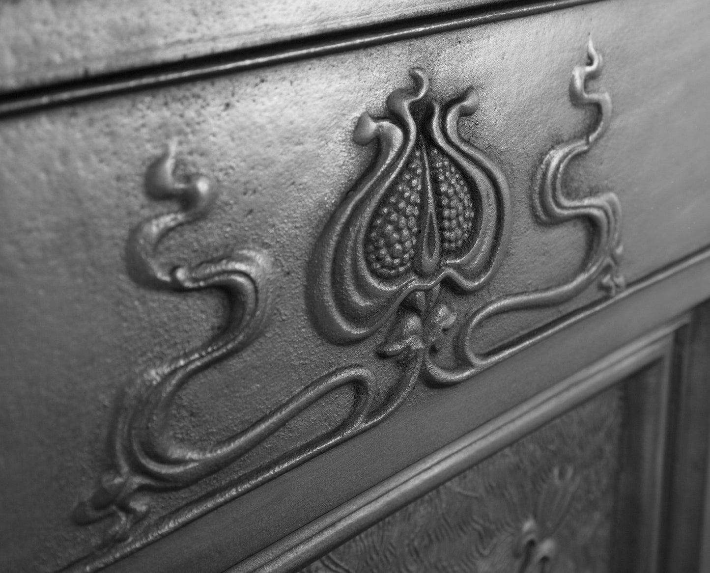 Bella Art Nouveau Cast Iron Fireplace - Bilden Home & Hardware Market