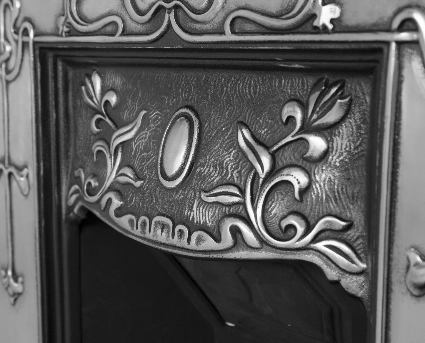 Bella Art Nouveau Cast Iron Fireplace - Bilden Home & Hardware Market