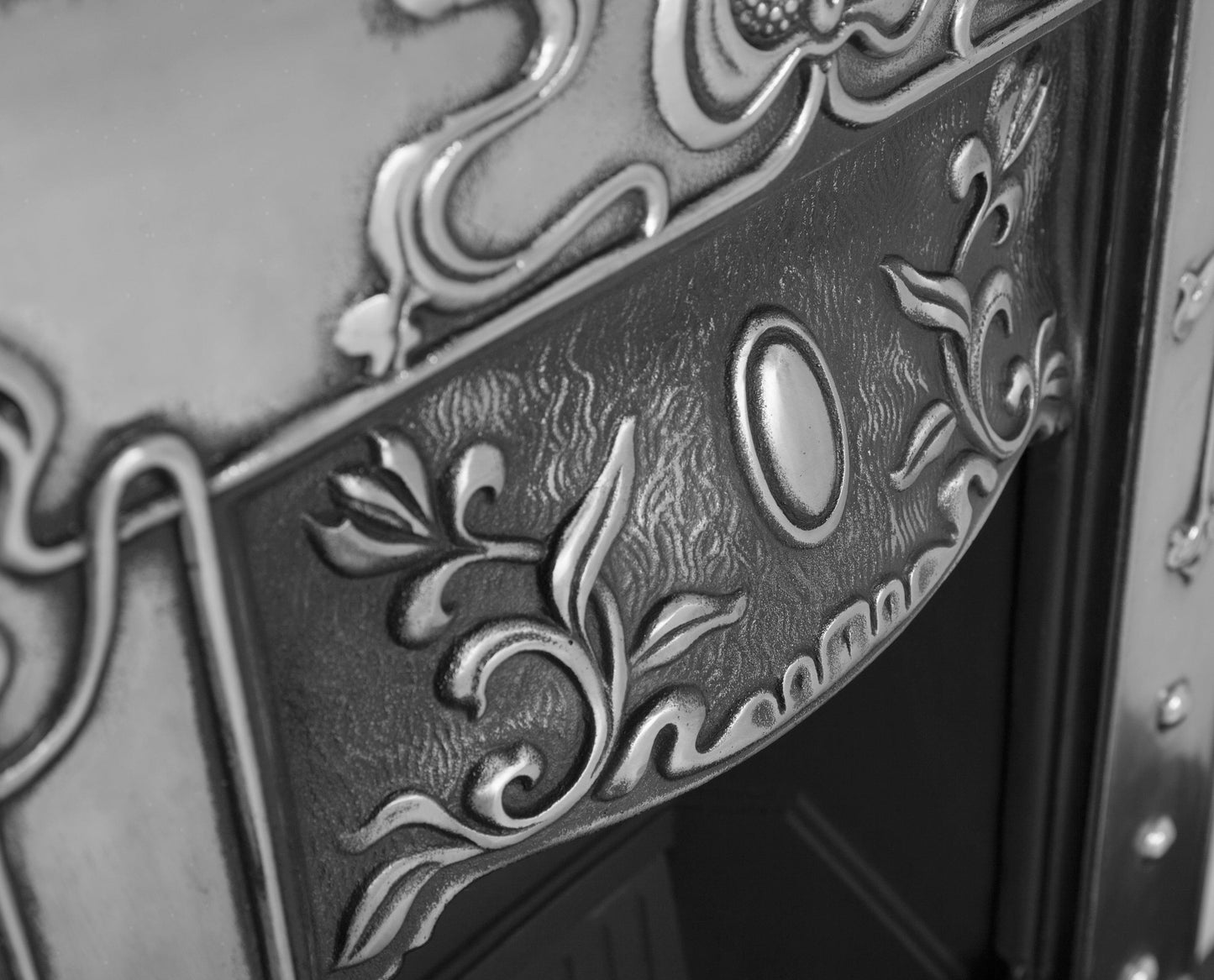 Bella Art Nouveau Cast Iron Fireplace - Bilden Home & Hardware Market