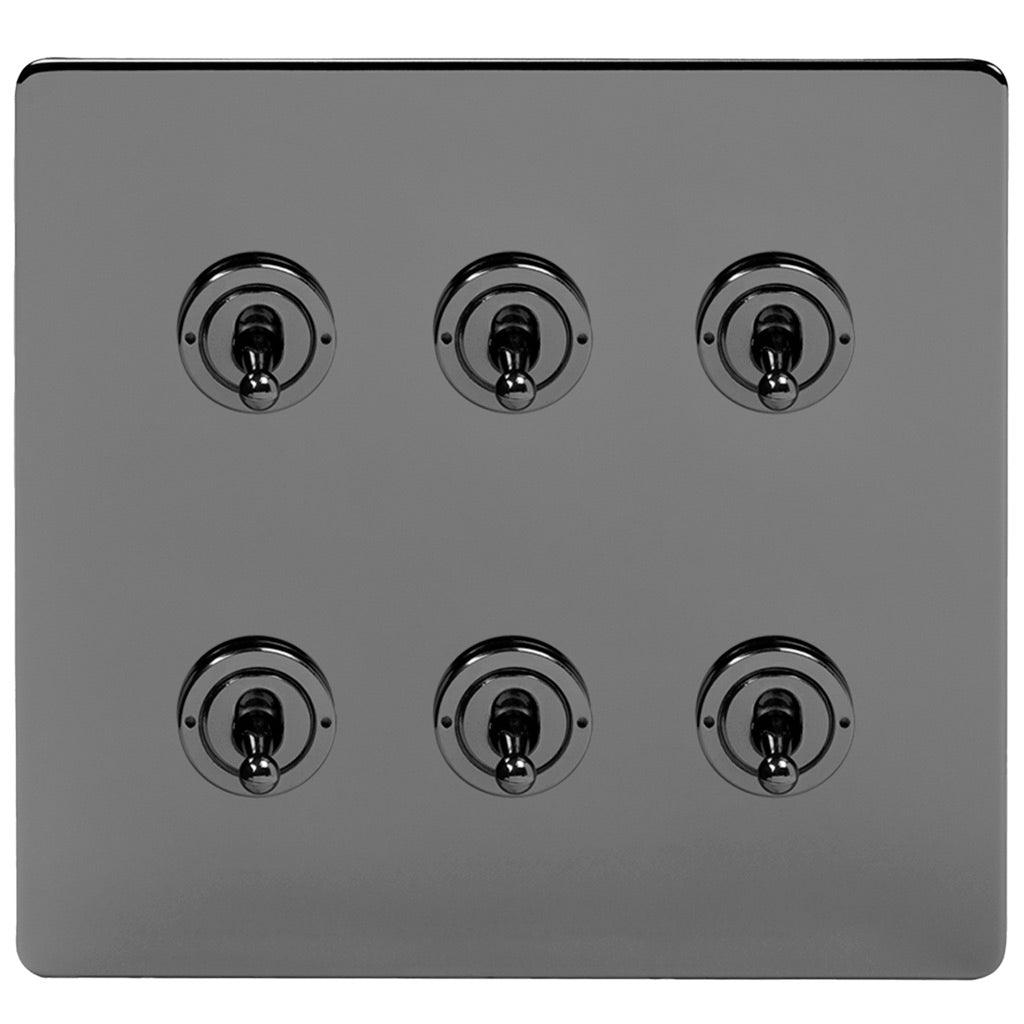 Black Nickel Dimming Toggle Light Switch - Bilden Home & Hardware Market