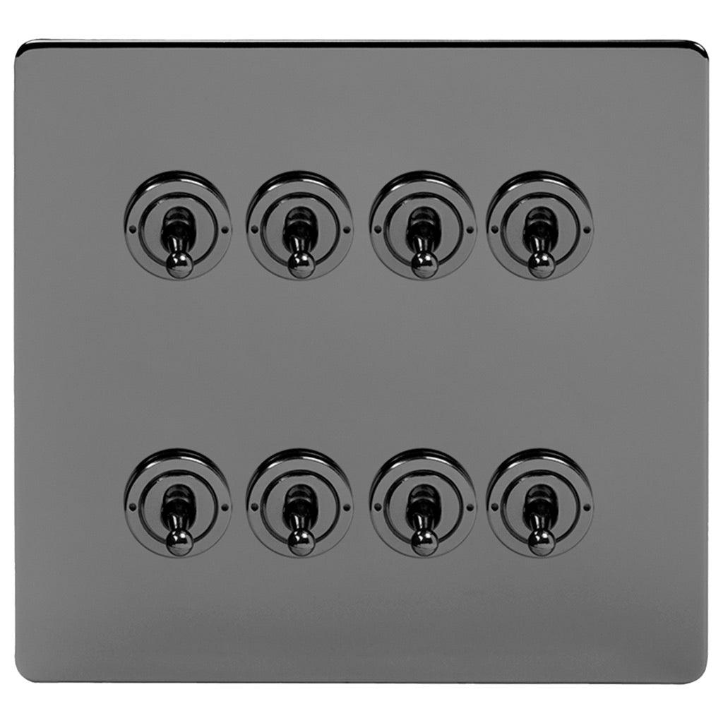 Black Nickel Dimming Toggle Light Switch - Bilden Home & Hardware Market