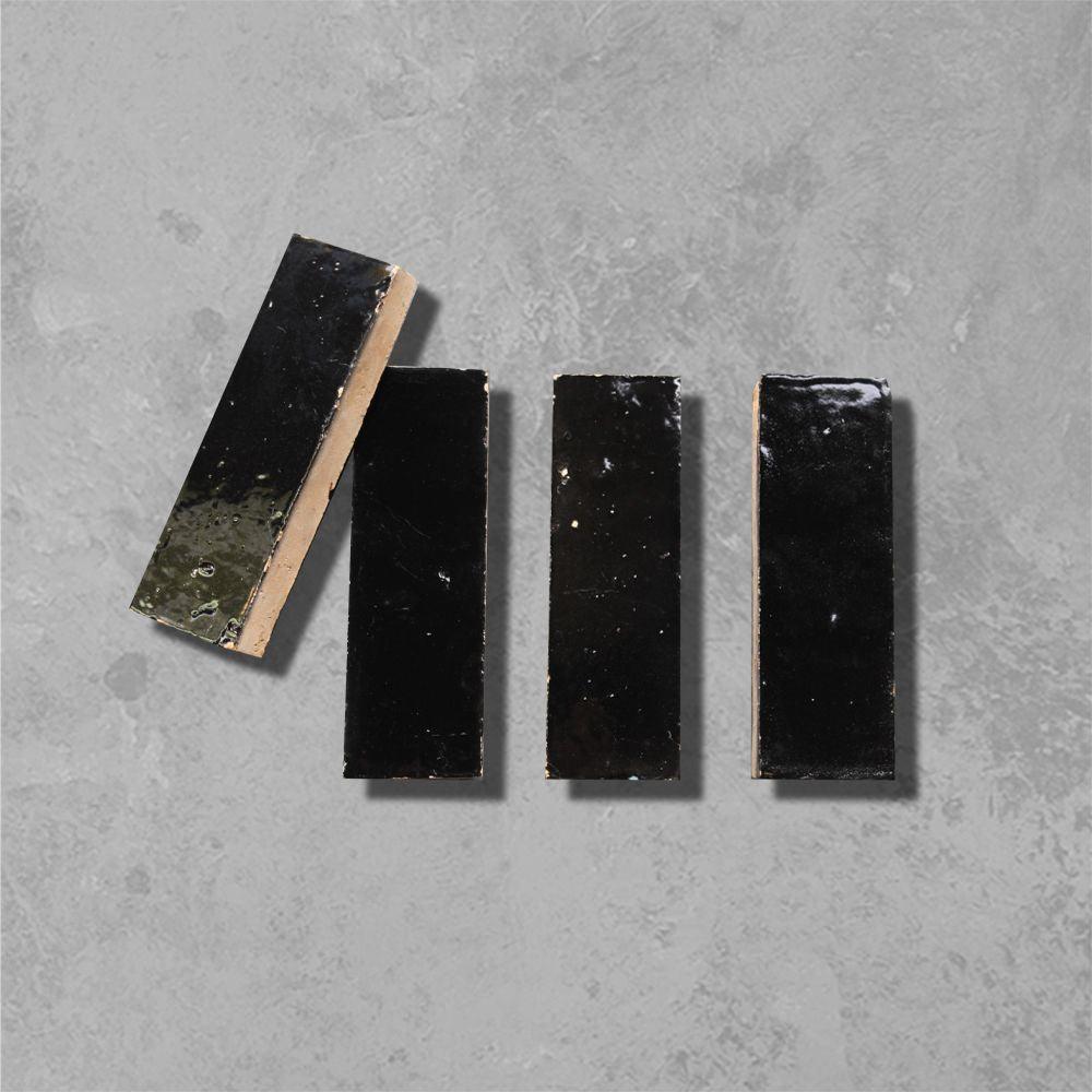 Black Rectangular Bejmat Tile - Bilden Home & Hardware Market