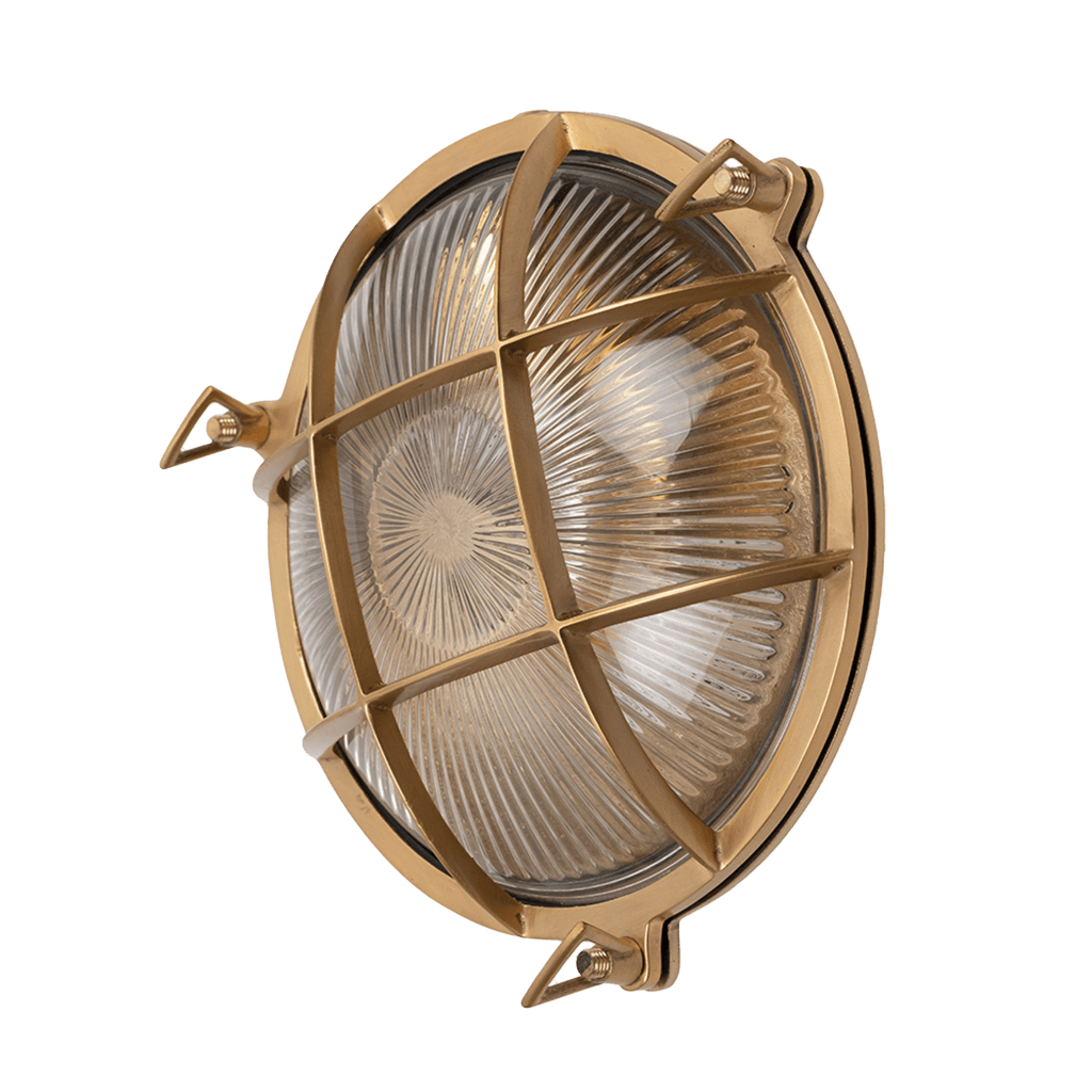 Brass Bulkhead Wall Light - Bilden Home & Hardware Market