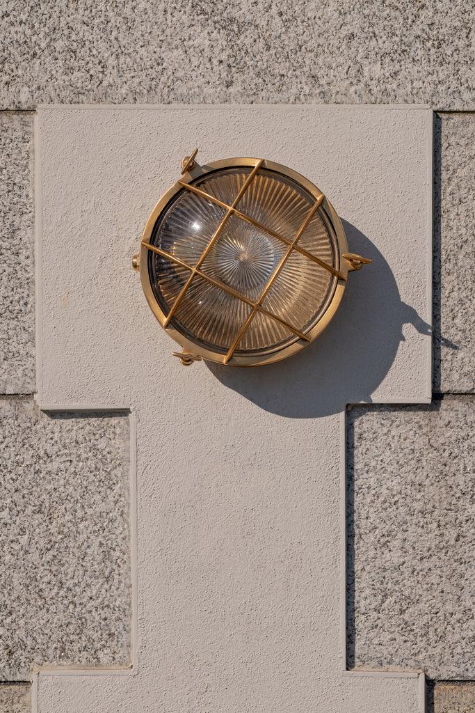 Brass Bulkhead Wall Light - Bilden Home & Hardware Market