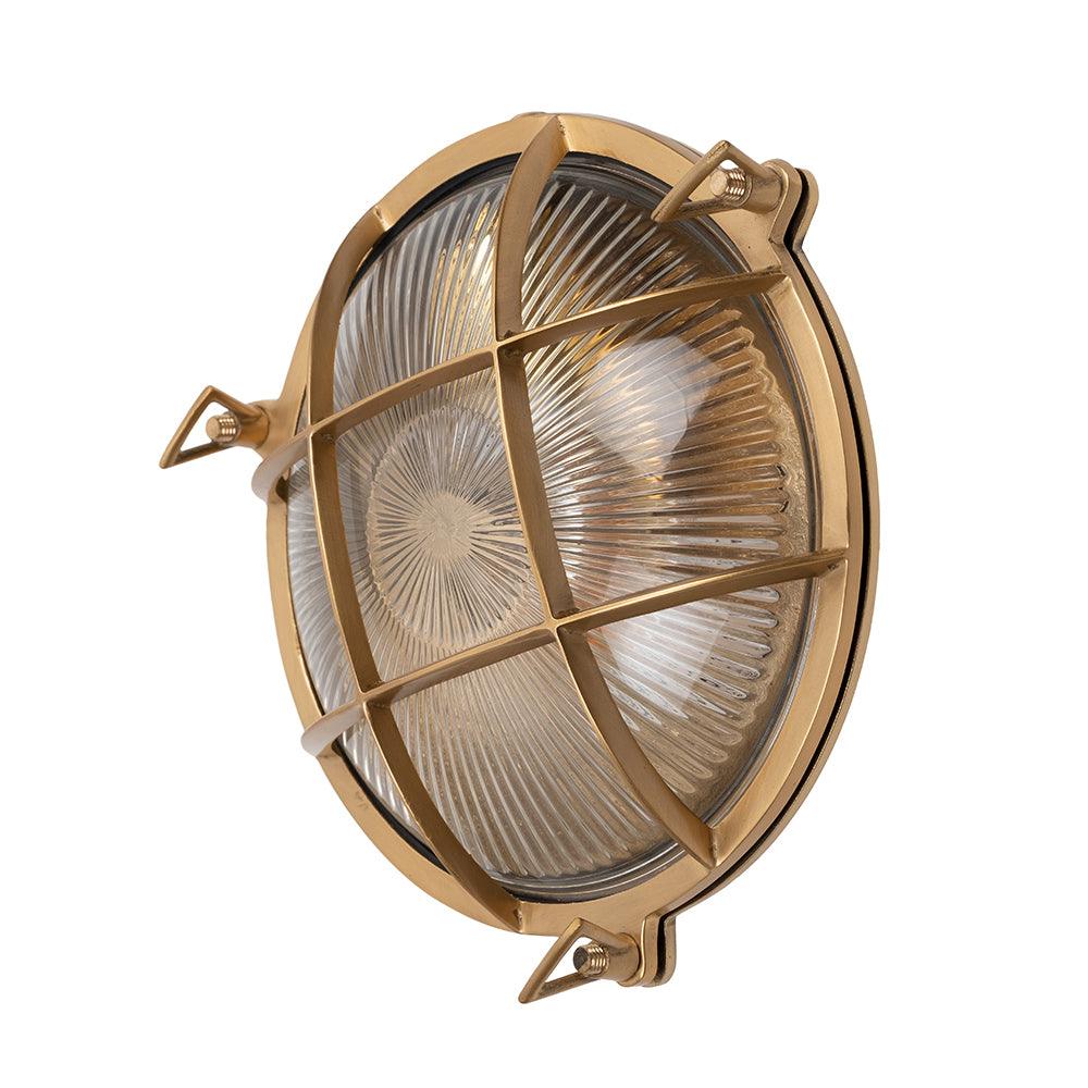 Brass Bulkhead Wall Light - Bilden Home & Hardware Market
