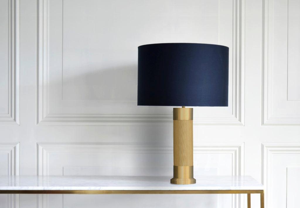 Brass Table Lamp Beaded - Bilden Home & Hardware Market