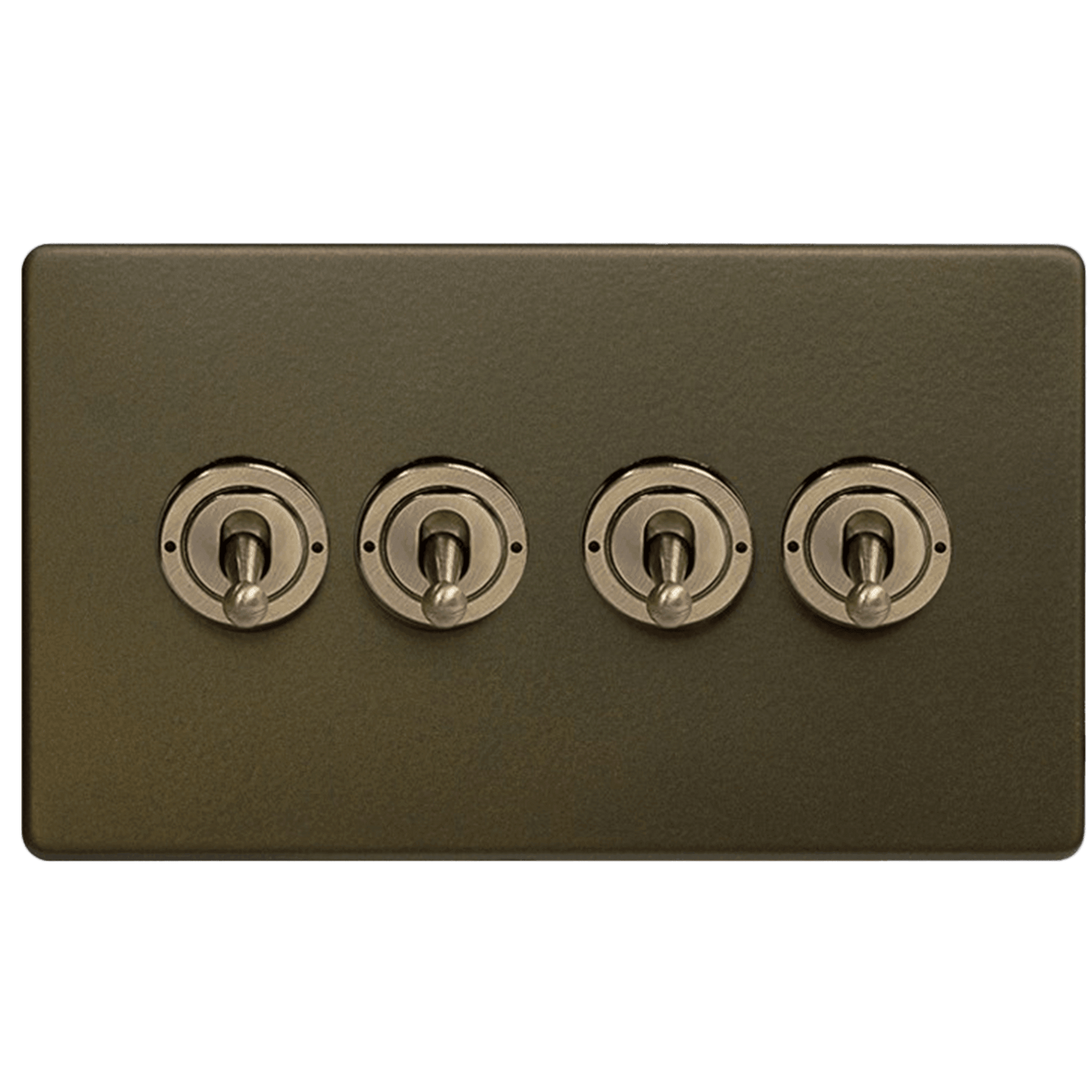 Bronze 1,2,3,4 & 6 Toggle Light Switch - Bilden Home & Hardware Market