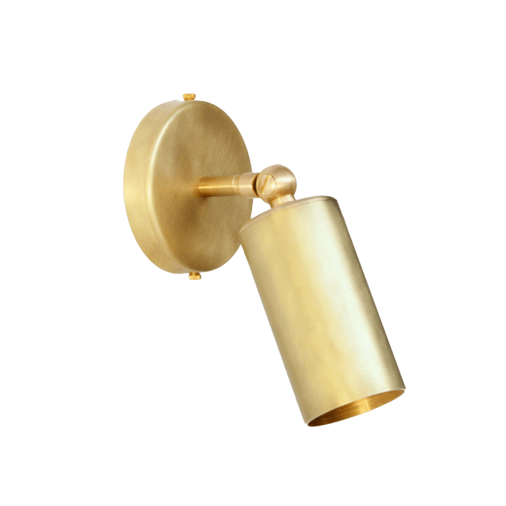 Brushed brass adjustable Spotlight
