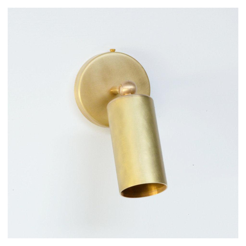 Brushed brass adjustable Spotlight