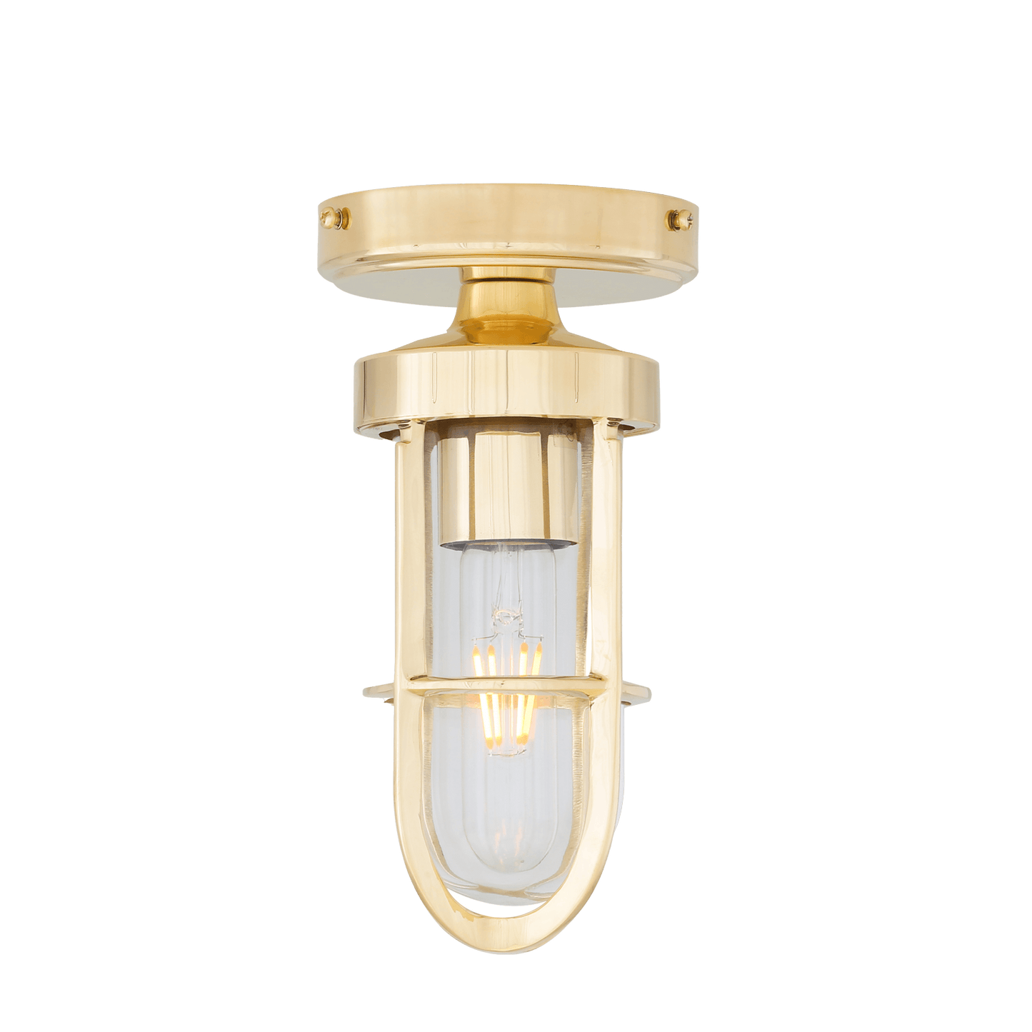 Cage Well Glass Ceiling Light - Bilden Home & Hardware Market
