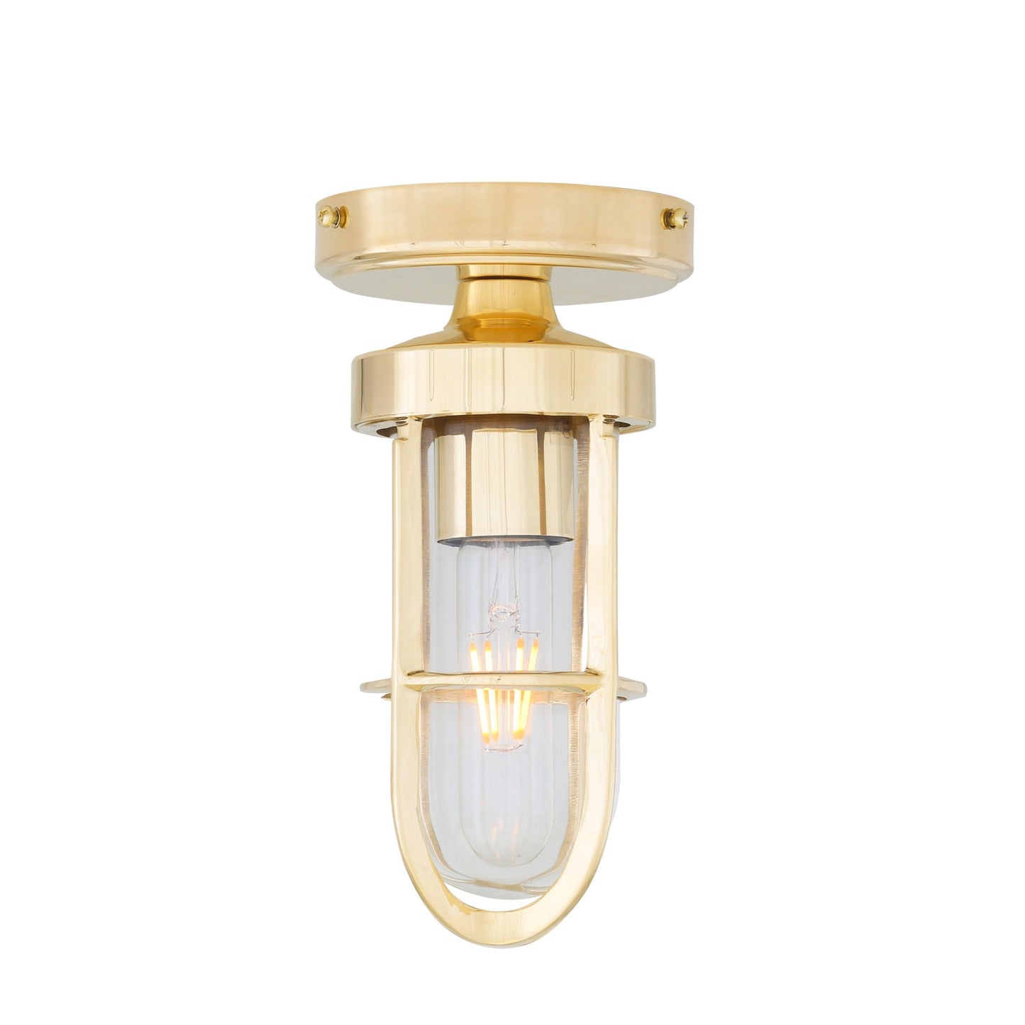 Cage Well Glass Ceiling Light - Bilden Home & Hardware Market
