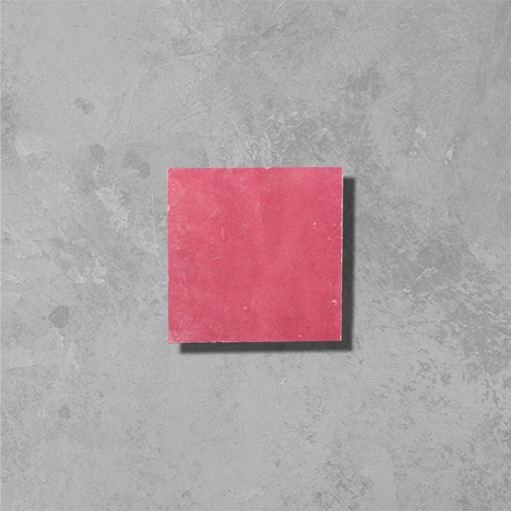 Cherry Pink Square Bejmat Tile - Bilden Home & Hardware Market