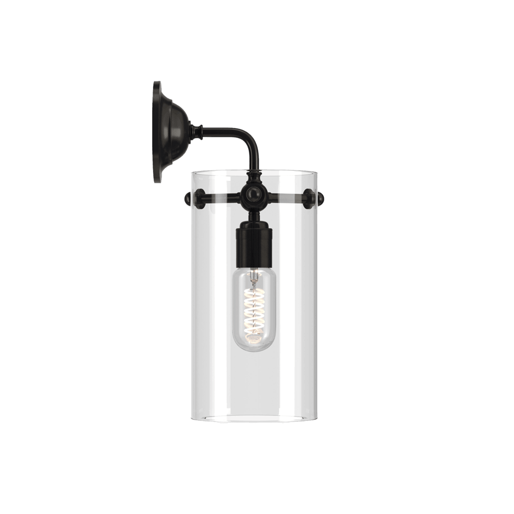 Clear Glass Bathroom Wall Light Sellack - Bilden Home & Hardware Market