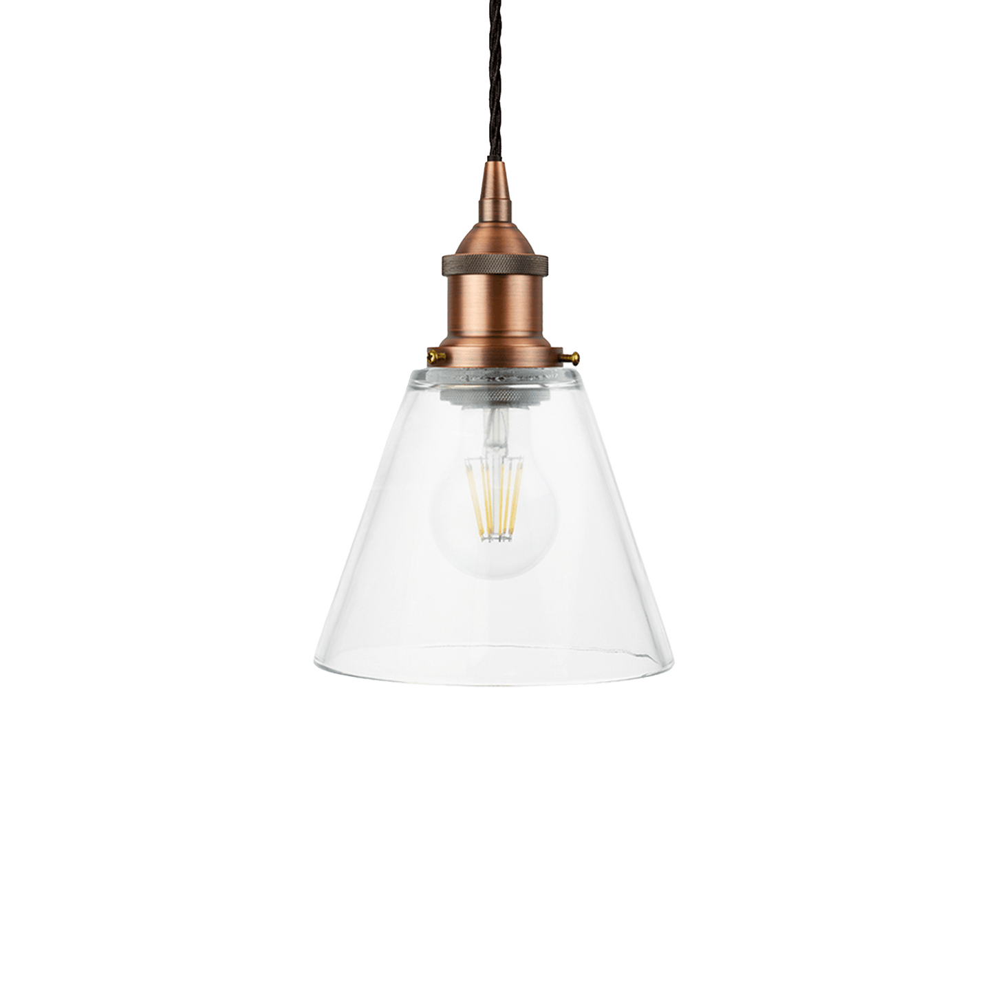 Clear Glass Pendant Light - Bilden Home & Hardware Market