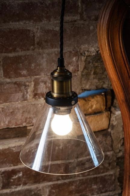 Clear Glass Pendant Light - Bilden Home & Hardware Market
