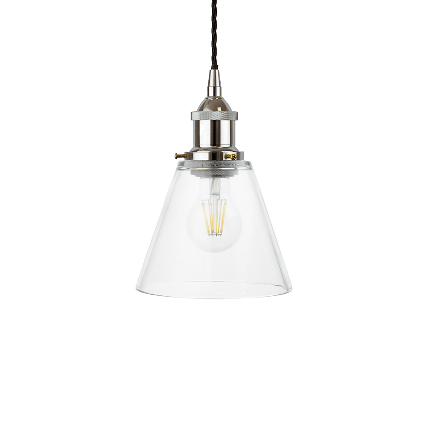 Clear Glass Pendant Light - Bilden Home & Hardware Market