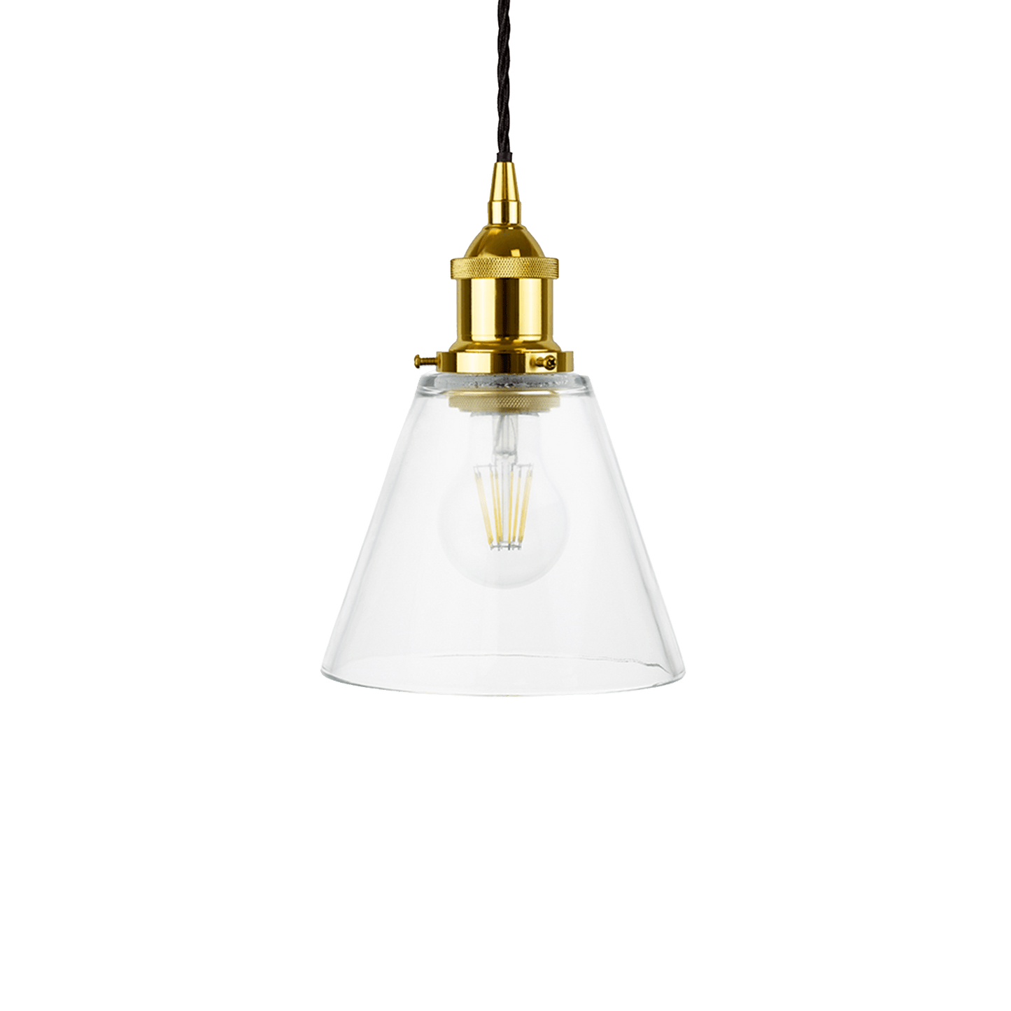 Clear Glass Pendant Light - Bilden Home & Hardware Market