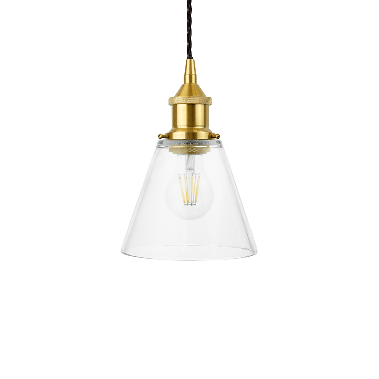 Clear Glass Pendant Light - Bilden Home & Hardware Market