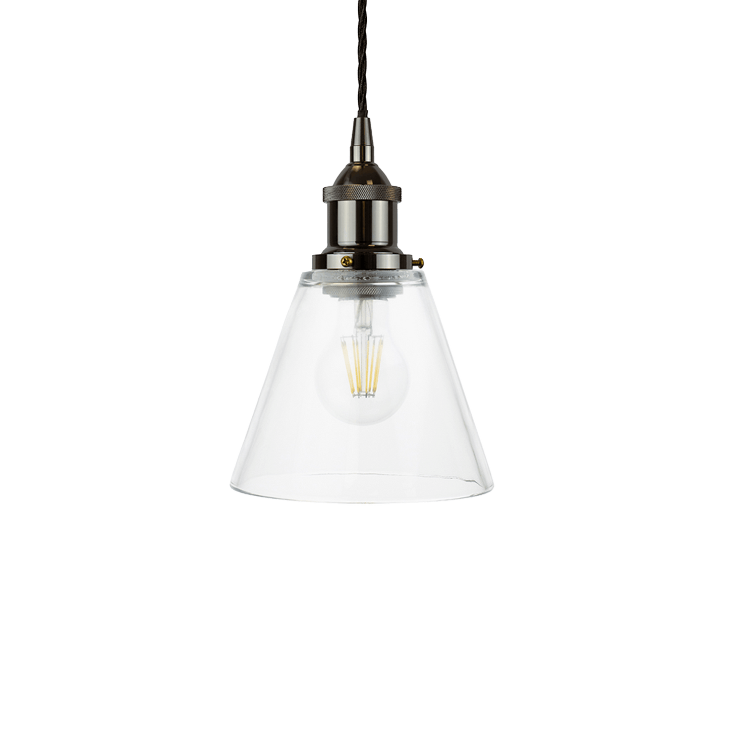 Clear Glass Pendant Light - Bilden Home & Hardware Market