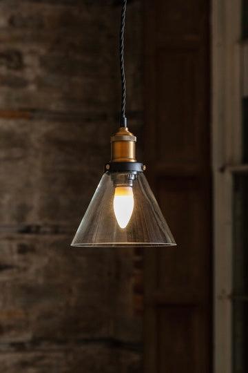 Clear Glass Pendant Light - Bilden Home & Hardware Market