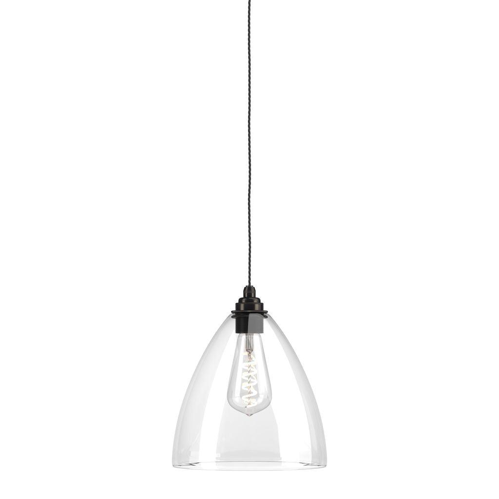Clear Glass Pendant Light Ledbury - Bilden Home & Hardware Market