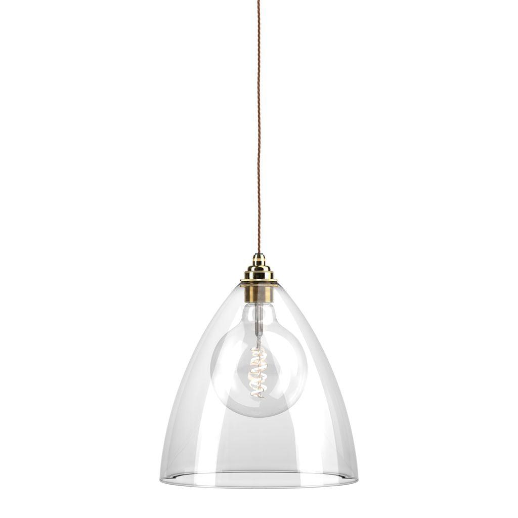 Clear Glass Pendant Light Ledbury - Bilden Home & Hardware Market