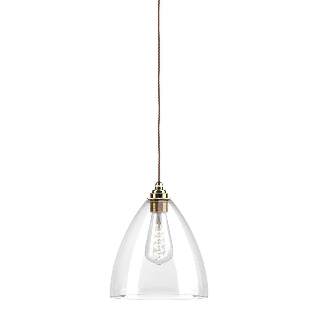 Clear Glass Pendant Light Ledbury - Bilden Home & Hardware Market