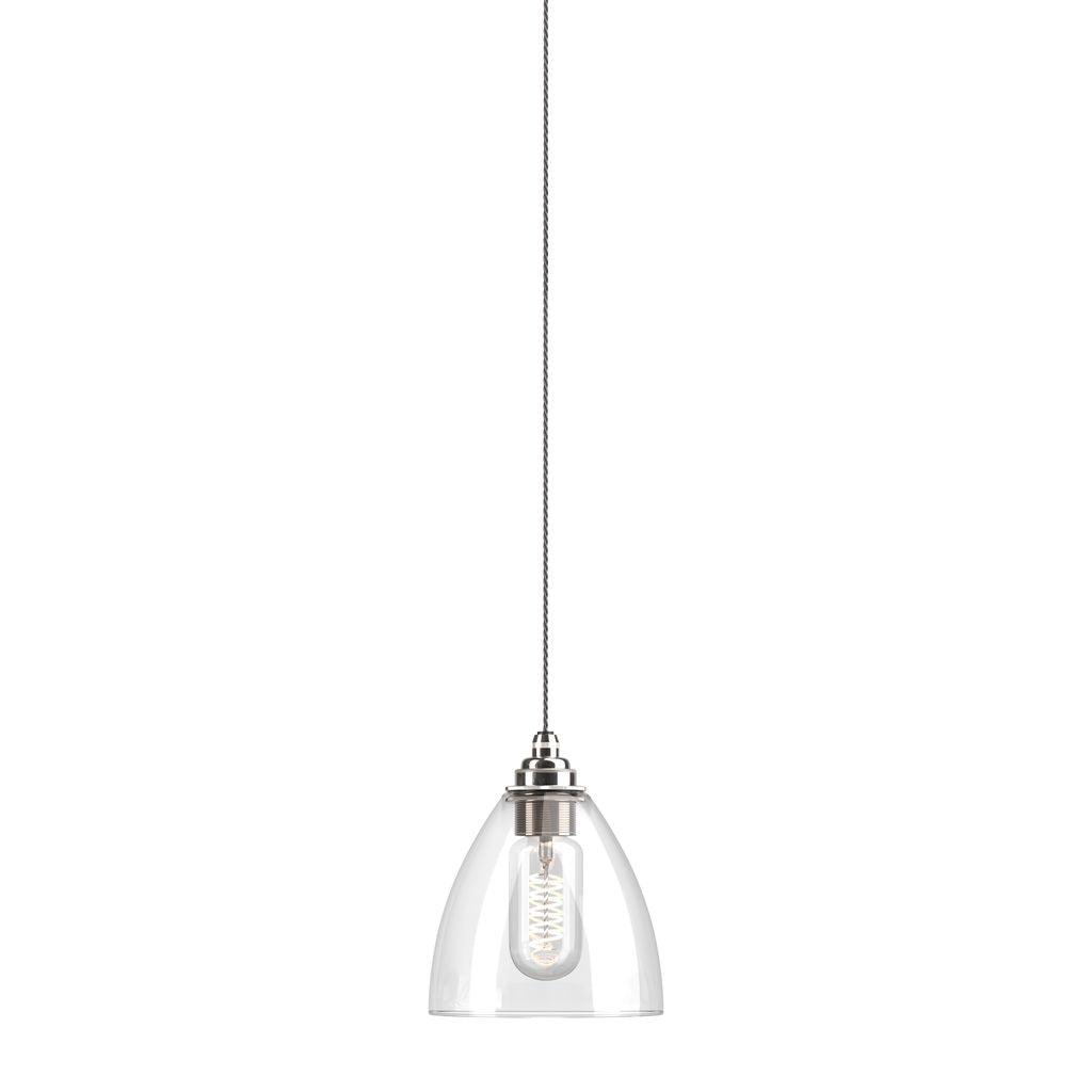 Clear Glass Pendant Light Ledbury - Bilden Home & Hardware Market