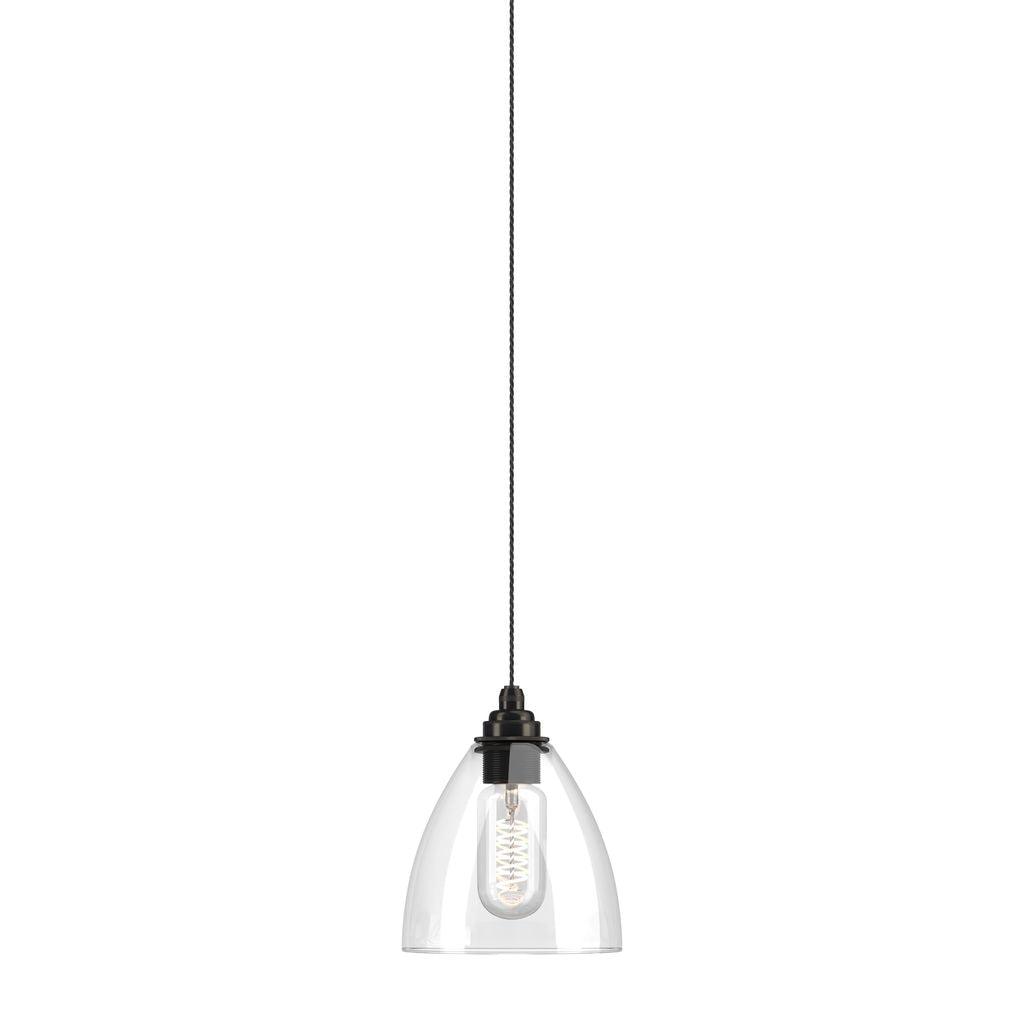 Clear Glass Pendant Light Ledbury - Bilden Home & Hardware Market
