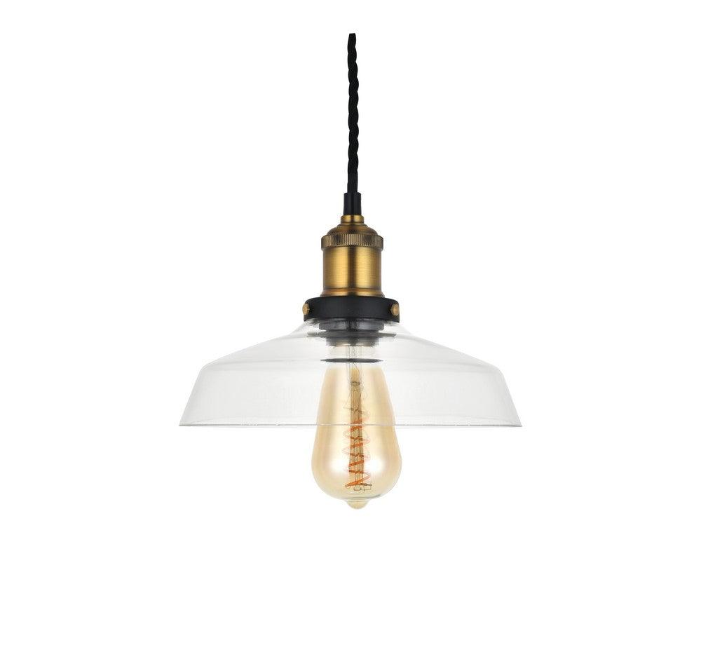 Clear Glass Step Pendant Light - Bilden Home & Hardware Market