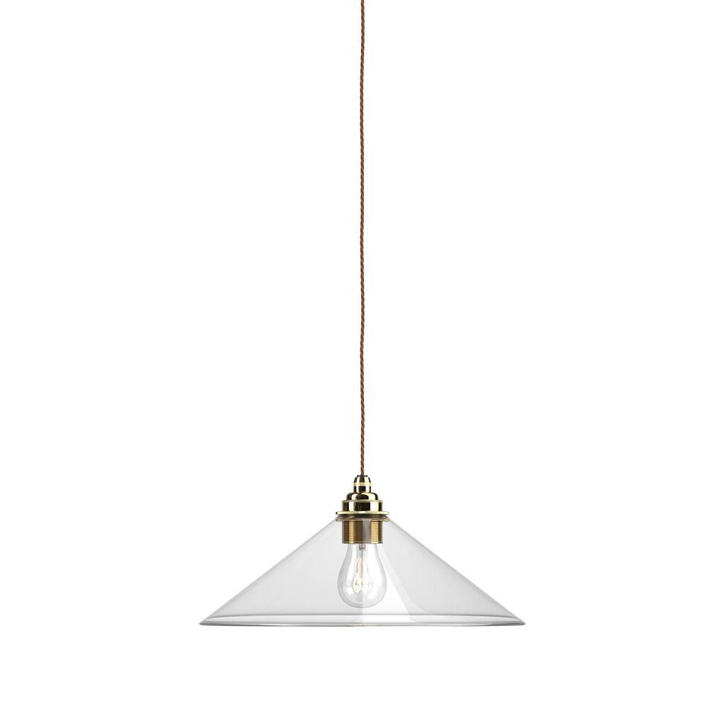 Coolie Clear Glass Pendant Light - Bilden Home & Hardware Market