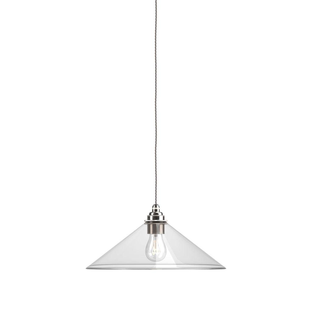 Coolie Clear Glass Pendant Light - Bilden Home & Hardware Market