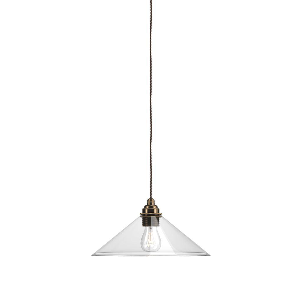 Coolie Clear Glass Pendant Light - Bilden Home & Hardware Market
