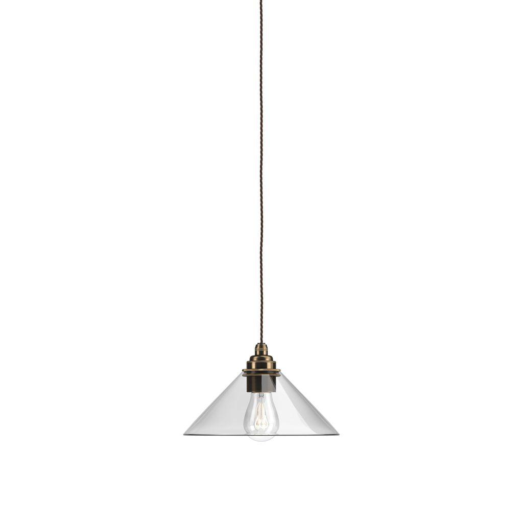 Coolie Clear Glass Pendant Light - Bilden Home & Hardware Market