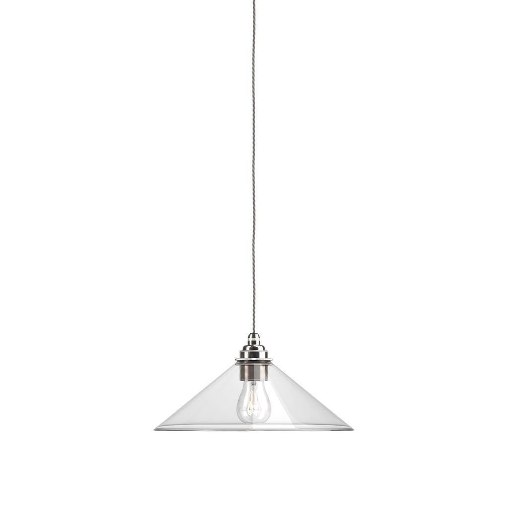 Coolie Clear Glass Pendant Light - Bilden Home & Hardware Market