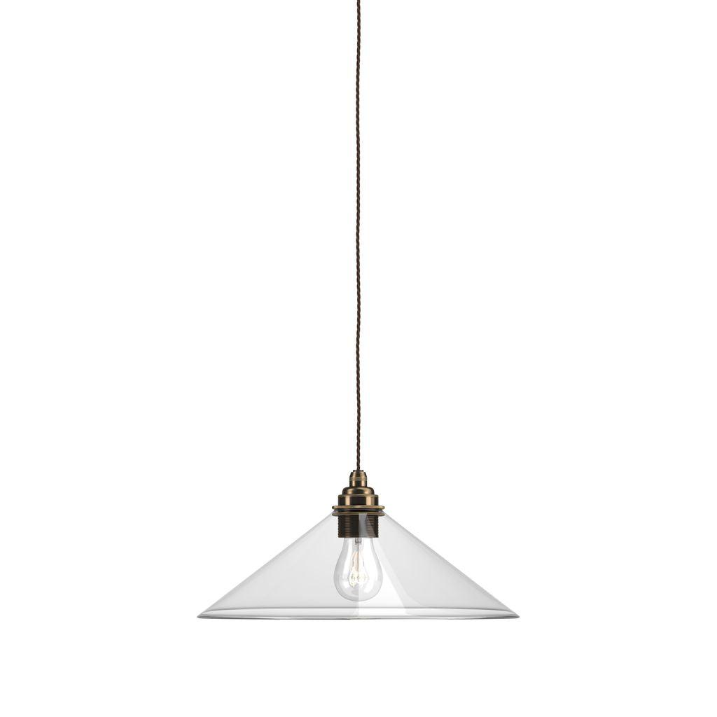 Coolie Clear Glass Pendant Light - Bilden Home & Hardware Market