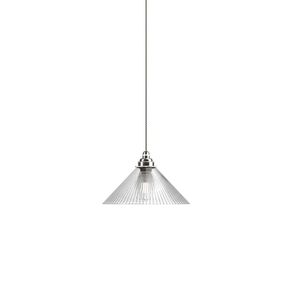 Coolie Ribbed Glass Pendant Light Hay - Bilden Home & Hardware Market