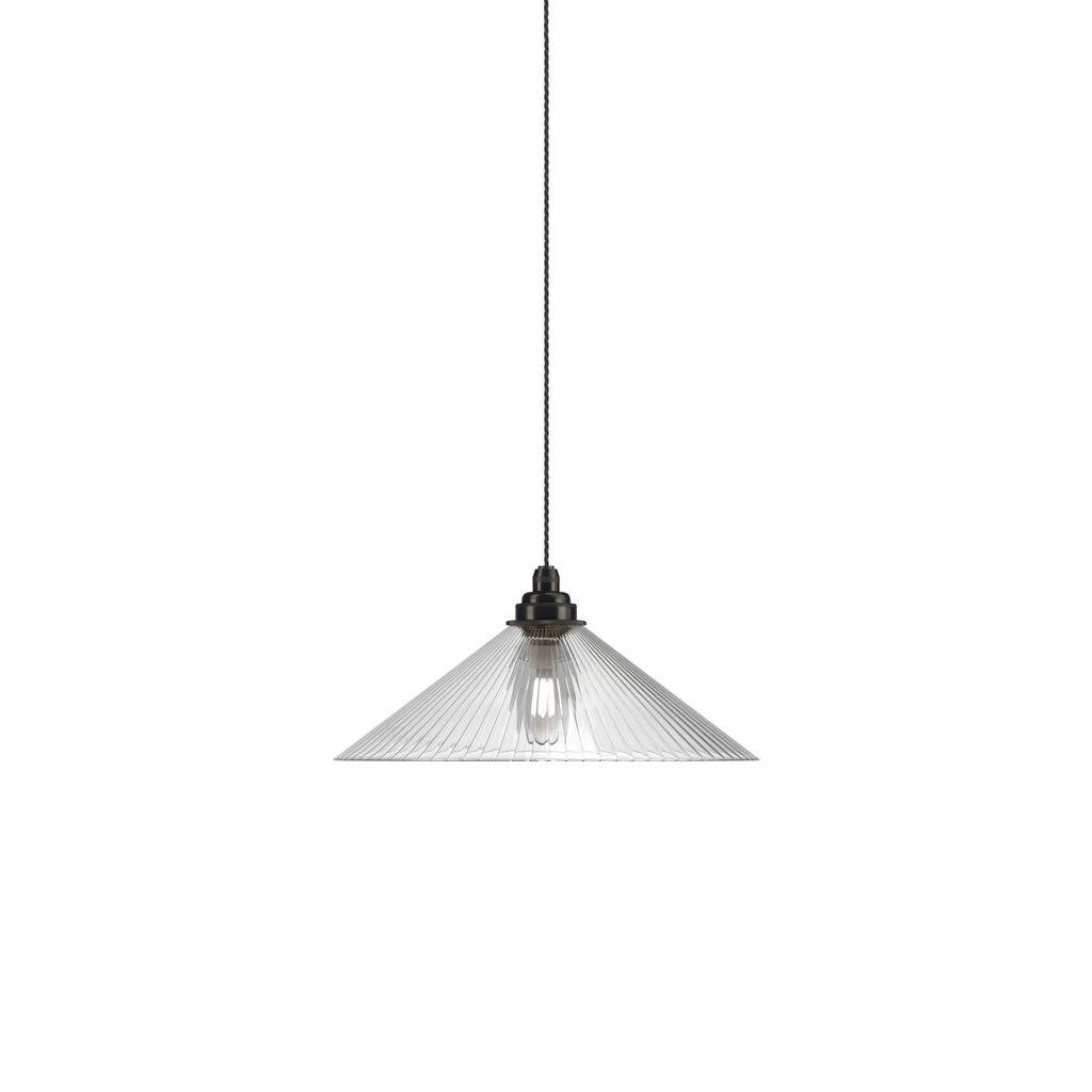 Coolie Ribbed Glass Pendant Light Hay - Bilden Home & Hardware Market