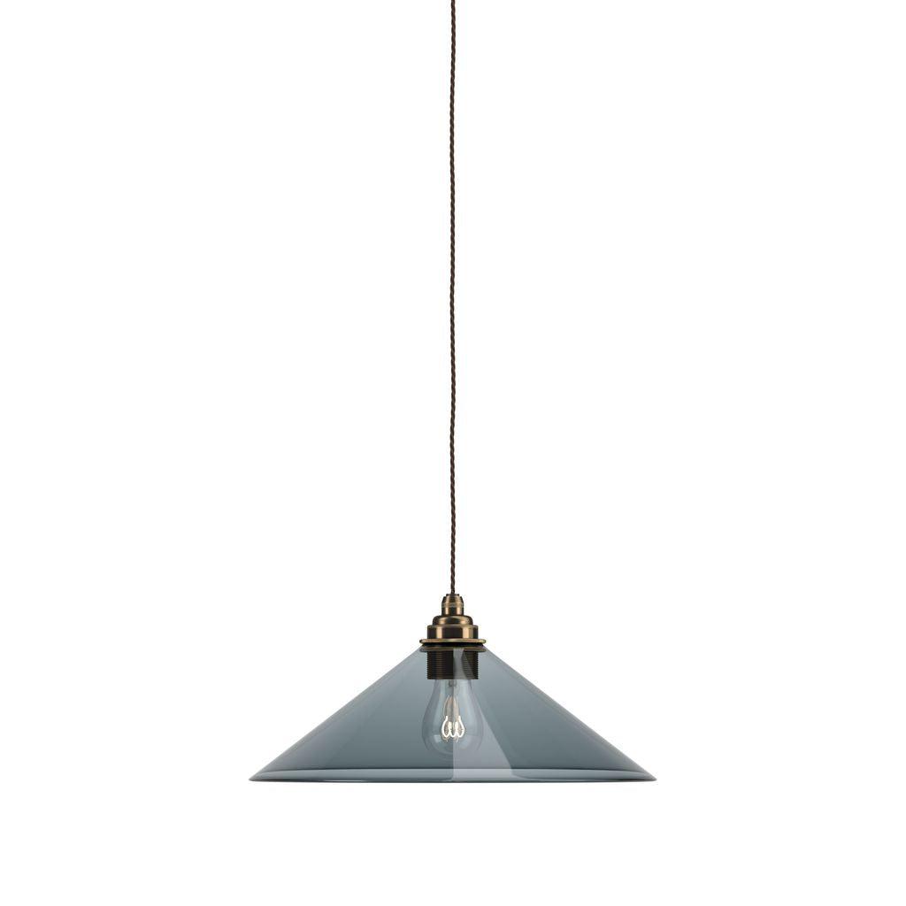 Coolie Smoked Glass Pendant Light - Bilden Home & Hardware Market
