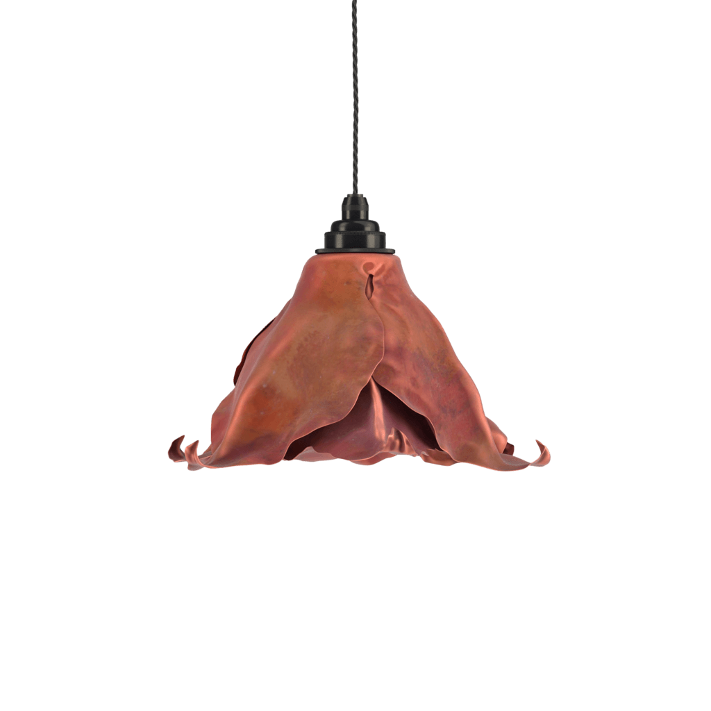Copper Flower Pendant Light Gorsley - Bilden Home & Hardware Market